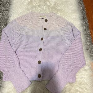 Light purple cardigan